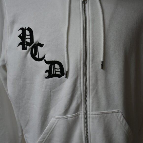 pcd Pussycat Dolls hoodie Don't Cha Wish Your White hoodie jacket Size XXL 2XL - Picture 3 of 14